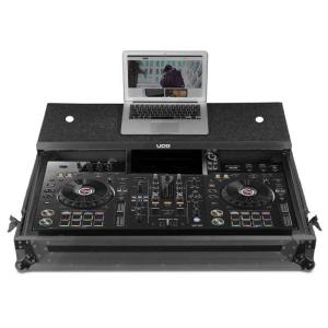 UDG U91075BL Ultimateフライトケース XDJ-RX3(ラップトップシェルフ&ホイール付)【XDJ-RX3対応ケース】｜ikebe