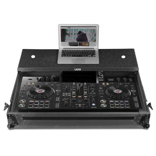 UDG U91075BL Ultimateフライトケース XDJ-RX3(ラップトップシェルフ&amp;ホイ...