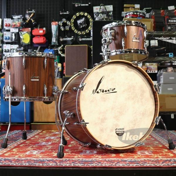 SONOR Vintage Series 3pc Drum Kit - Rosewood Semi ...
