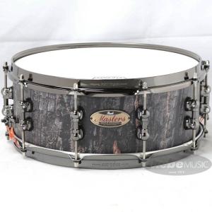 Pearl Masters Maple Reserve -MRV- Snare Drum 14×5.5 - Satin Charred Oak [MRV1455S/BN #824]｜ikebe