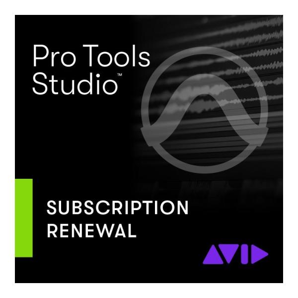 AVID Pro Tools Studio 年間サブスクリプション(更新)(9938-30003-5...