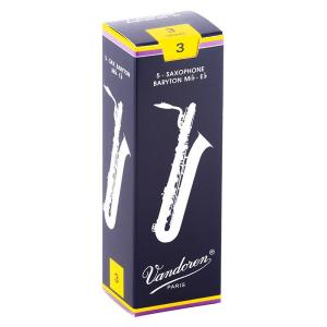 Vandoren / B♭クラリネット リード 青箱 10枚入 トラディショナル 3