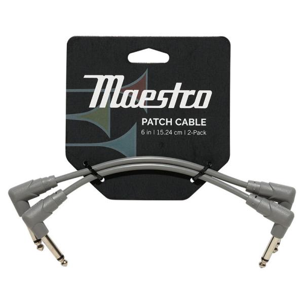 Gibson Maestro Instrument Patch Cables (6-inch/2Pa...