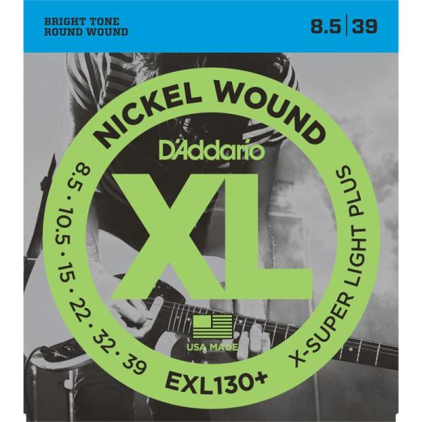 D’Addario XL Nickel Electric Guitar Strings EXL130...