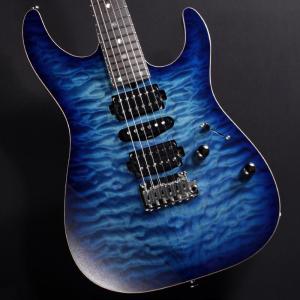 T’s Guitars DST-Pro24 Selected Quilted Maple Top (Trans Blue Burst)#032471｜ikebe