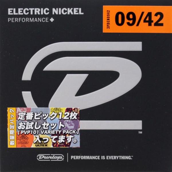 Dunlop (Jim Dunlop) 【数量限定3セットパック】 Nickel Electric ...