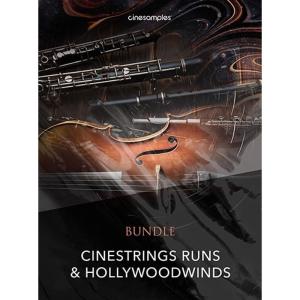 CINESAMPLES CineStrings RUNS + Hollwoodwinds Bundle(オンライン納品専用)※代引きはご利用いただけません｜ikebe