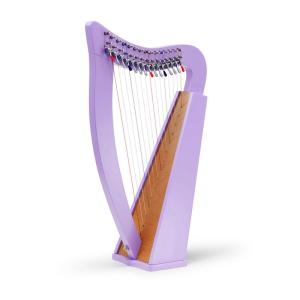 ポータブルアイリッシュハープ/ミニ木製ハープ/マホガニー弦楽器