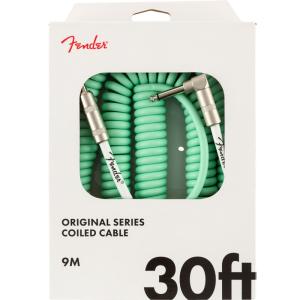 Fender USA ORIGINAL SERIES COIL CABLE 30FEET (SURF GREEN)(#0990823007)｜ikebe