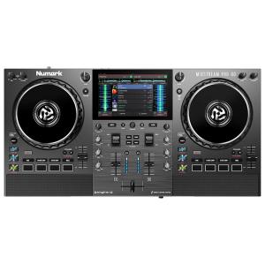 Numark Mixstream Pro Go 【バッテリー内蔵モデル】【AMAZON MUSIC Unlimited/USBメモリースティック対応DJコントローラー】｜イケベ楽器店