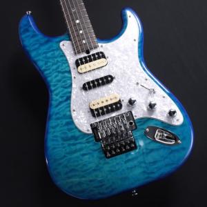 T’s Guitars ST-22R Custom 5A Grade Quilt Top (Caribbean Blue) #032392【IKEBE Order Model】｜ikebe
