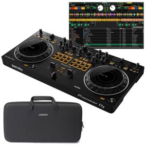 Pioneer DJ DDJ-REV1 + キャリングケースCTRL-CASE セット 【Serato DJ Lite対応DJコントローラー】【無償ダウンロード版Serato DJ Lite対応】｜ikebe