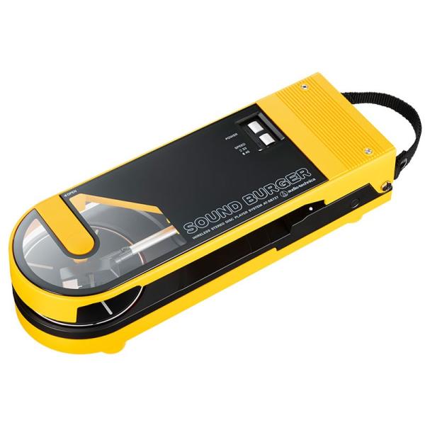 audio-technica サウンドバーガー AT-SB727 YL 【ポータブルレコードプレーヤ...