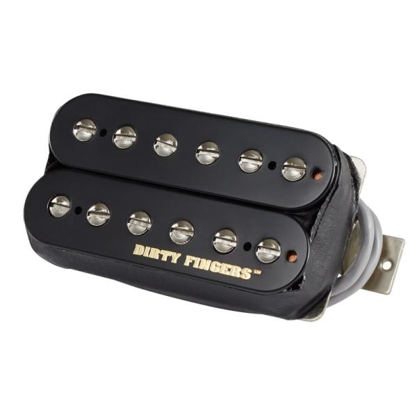 Gibson Dirty Fingers (Double Black，4-conductor，Pot...