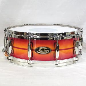 Pearl Masters Maple Gum Snare Drum 14×5 - #857 Suburst Red Stripe [MMGC1450S/N #857]【イベント展示特価品】｜ikebe