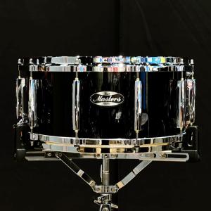 Pearl Masters Maple Snare Drum 14×6.5 - #103 Piano Black [MM6P1465S/C #103]｜ikebe