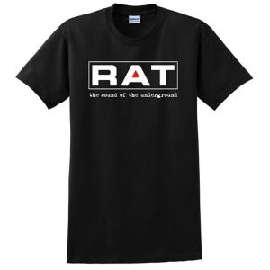 Pro-co RAT LOGO BLACK Tシャツ (Lサイズ)｜ikebe