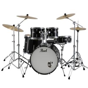 Pearl RS525SCWN/C-2CS #31 [ROADSHOW シンバル付ドラムフルセット（2クラッシュシンバル仕様） - ジェットブラック]｜ikebe