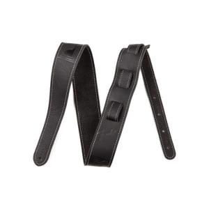 Fender（フェンダー） Monogram Leather Strap Black【モノグラム