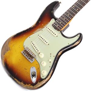 Fender Custom Shop 2023 Limited Edition 1961 Stratocaster Super Heavy Relic Super Faded/Aged 3-Color Sunburst【SN.CZ571032】｜ikebe