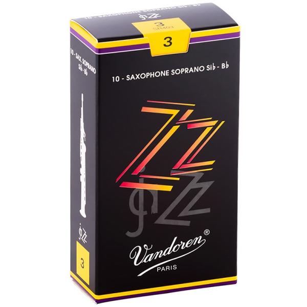 VANDOREN 「3」ソプラノサックス用リード バンドレン ZZ (ジージー)
