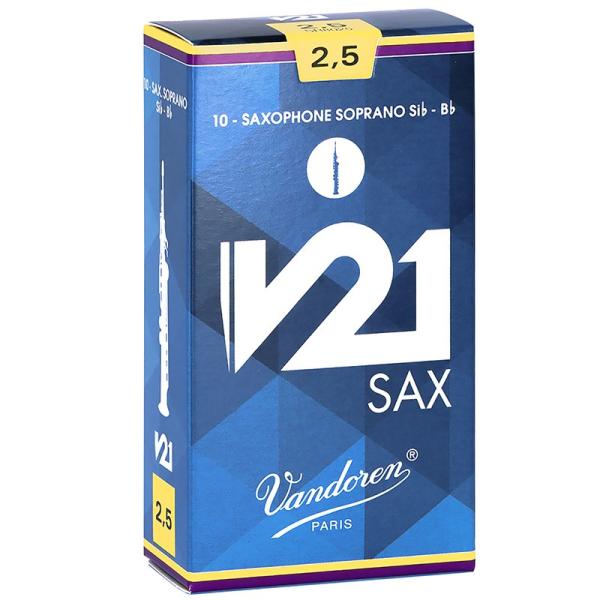 VANDOREN 「2.5」ソプラノサックス用リード バンドレン V21