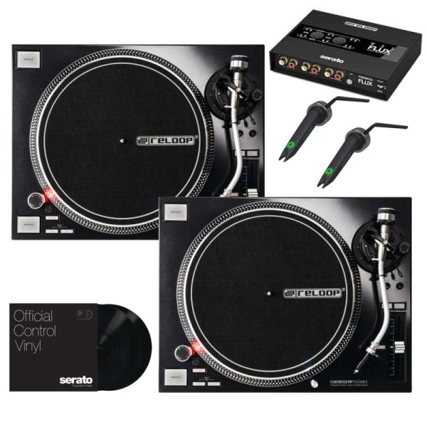 reloop RP-7000MK2 TWIN + カートリッジ &amp; ヴァイナル SET 【台数限定!...