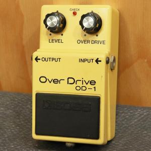 BOSS OD-1 Over Drive Long Dash Silver Screw '80｜ikebe