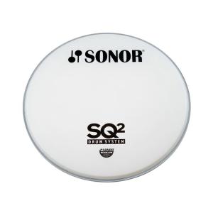 SONOR SN-BP20W/L-SQ2 [20インチ・バスドラム用ヘッド / コーテッド / SQ2ロゴ]｜ikebe