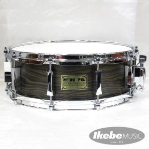 PORK PIE 8ply Maple Snare Drum 14×5 - Wavy Ebony【店頭展示特価品】｜ikebe