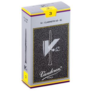 vandoren（バンドーレン） B♭クラリネットリード V12（銀箱）3-1/2