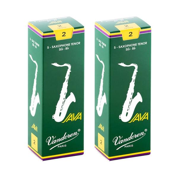 VANDOREN 【2個セット】《硬さ：2》テナーサックス用リード バンドレン JAVA (ジャバ)...