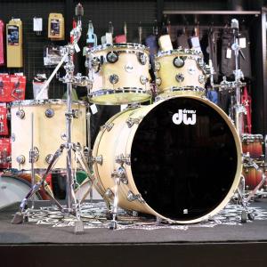 dw Collector's Pure Maple 4pc Drum Kit [BD22，FT16，TT12&10 / Natural Satin Oil]｜ikebe
