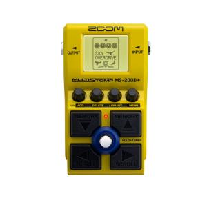 【ほぼ新品状態】ZOOM MS-50G+ 【+500円でアダプタ付属】 ZOOM 【中古/迅速発送】 MS-50G+ MultiStomp 〈現物写真