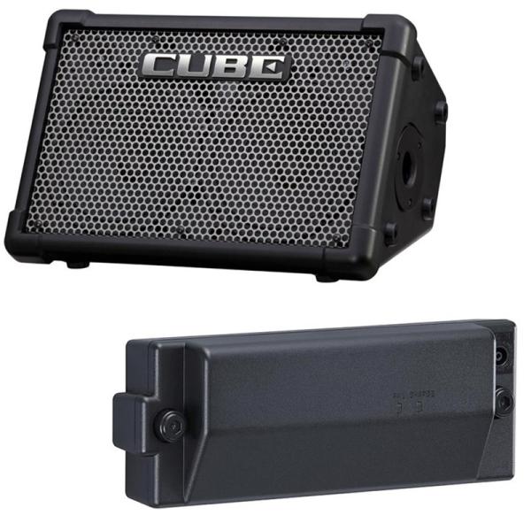 Roland CUBE Street EX ＆ Rechargeable Amp Power Pac...