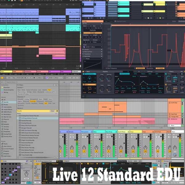 ableton Live 12 Standard EDU アカデミック版 (代引不可)(オンライン納...