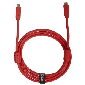 UDG U99001RD Ultimate USB Cable 3.2 C-C Red Straight 1.5m｜ikebe