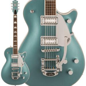 GRETSCH G5230T-140 Electromatic 140th Double Platinum Jet with Bigsby (Two-Tone Stone Platinum/Pearl Platinum/Laurel)｜ikebe