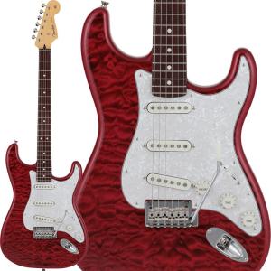 Fender Made in Japan 2024 Collection Hybrid II Stratocaster QMT (Red Beryl/Rosewood)｜ikebe