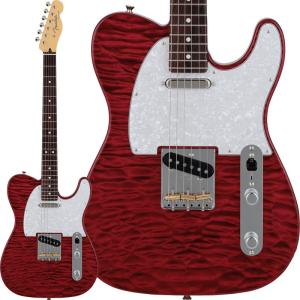 Fender Made in Japan 2024 Collection Hybrid II Telecaster QMT (Red Beryl/Rosewood)｜ikebe