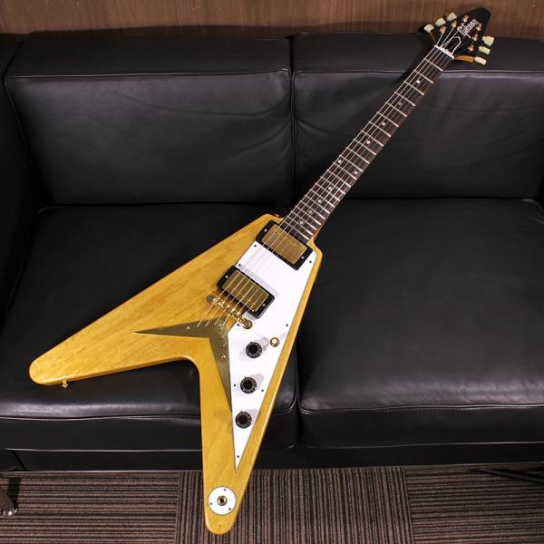 Gibson 1958 Korina Flying V Reissue VOS Natural w/...