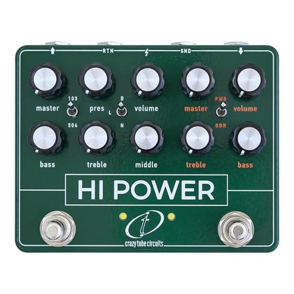 Crazy Tube Circuits HI POWER（CTC/クレイジーチューブ）オーバードライ...
