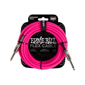 ERNIE BALL Flex Cable Pink 20ft #6418｜ikebe