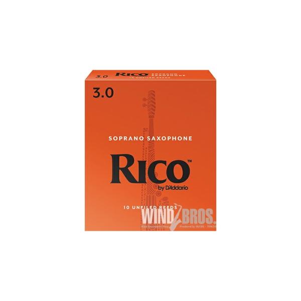 D&apos;Addario Woodwinds (RICO) ソプラノサックス用リード リコ(RICO) 硬...