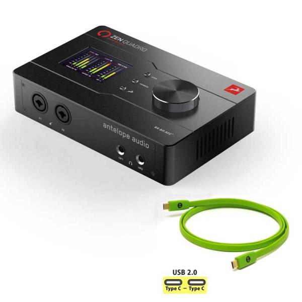 Antelope Audio Zen Quadro Synergy Core + OYAIDE製高品...