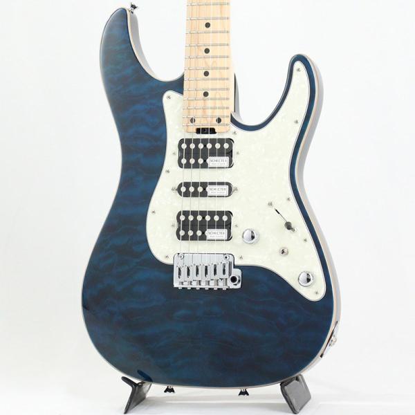 SCHECTER SD-2-24-AL-VTR (See-Thru Blue/Maple)
