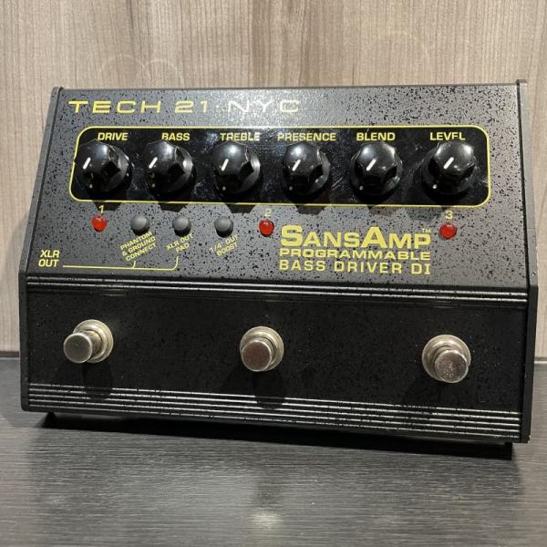 TECH21 【USED】 SANSAMP PROGRAMMABLE BASS DRIVER DI