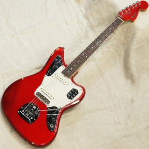 Fender USA Jaguar '66 Dot w/Binding Matching Head CandyAppleRed/R｜ikebe