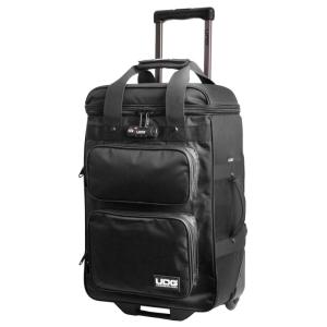 期間限定 送料込み 廃盤 UDG レコードバック トロリー UDG UDG U9981BL/OR Ultimate スリングバッグトロリーデラックス Black
