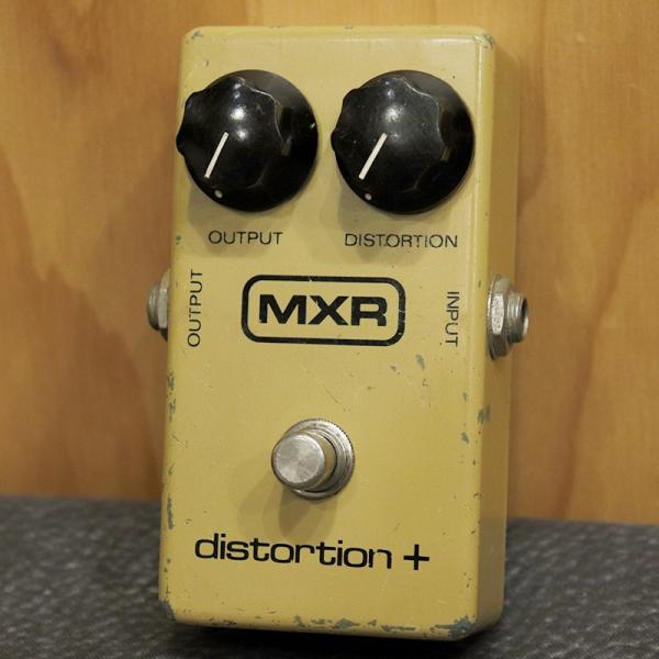 MXR VINTAGE  Distortion+ Block Logo '80